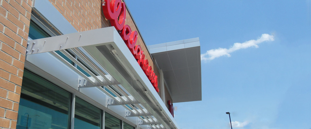 Metal Entrance Canopy