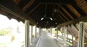 Aluminum Walkway Cover for a Resort